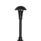 Focus Industries  12V 3W Omni LED Cast Aluminum 5.5" Mushroom Hat Area Light, Camel Tone Finish
