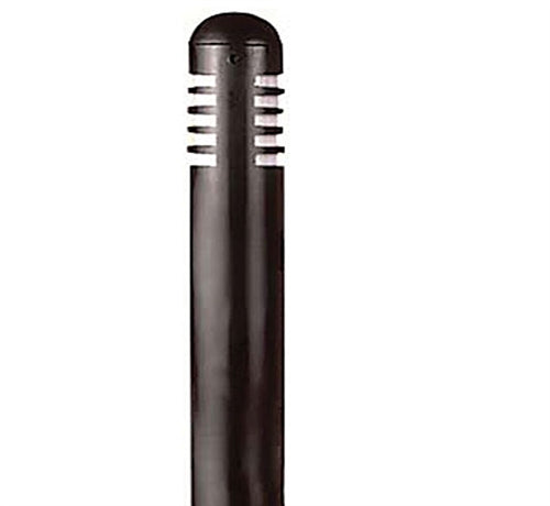 Focus Industries AL-08-LGFL7-CAM 120V 7W 4100K CFL 4.5" Bollard Area Light, Camel Tone Finish