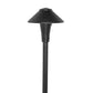 Focus Industries AL01SML12ATV 3W 3.5" Omni Super Saver LED Cast Aluminum Mini China Hat Area Light, Antique Verde Finish