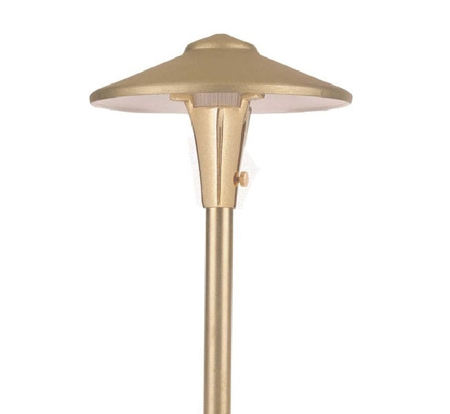 Focus Industries AL04L12CPR 12V 3W Omni LED 7.5" China Hat Area Light, Chrome Powder Finish