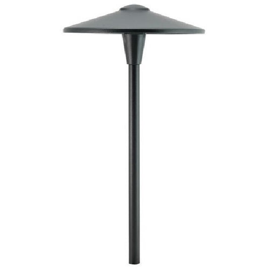 Focus Industries AL05L12CPR 12V 3W Omni LED 10" China Hat Area Light, Chrome Powder Finish