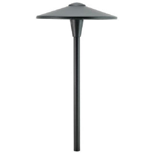 Focus Industries AL05L12RST 12V 3W Omni LED 10" China Hat Area Light, Rust Finish