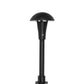 Focus Industries AL06SML12RST 12V 3W Omni LED 3.5" Cast Aluminum Mini Mushroom Hat, Rust Finish