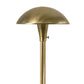 Focus Industries AL12L12CAM 12V 3W Omni LED 8" Cast Aluminum Mushroom Hat, Camel Tone Finish