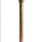 Focus Industries AL16AHL12BRS 12V 3W Omni LED 8" Cast Brass Stars and Moons Area Light with Adjustable Hub, Brass Finish
