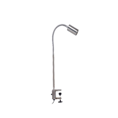 Focus Industries BQFC503L48SS 12v, 5" Clamp Mount BBQ Light, 7W MR16 LED, 316 stainless steel housing