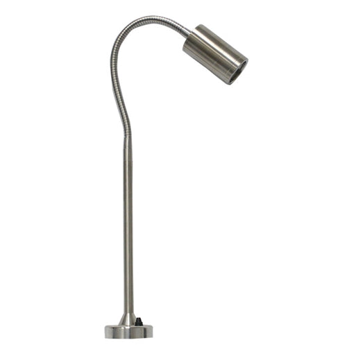 Focus Industries BQFD03L134SS 120v, Deck Mount BBQ Light, 7W PAR16 LED, 316 stainless steel housing