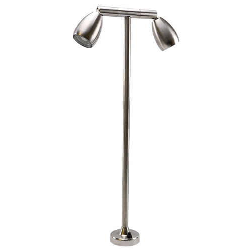 Focus Industries BQTCD01L134SS 120v, Commercial Deck Mount BBQ Light, 7W PAR16 LED, 316 stainless steel housing