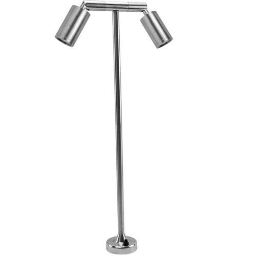 Focus Industries BQTCD03L134SS 120v, Commercial Deck Mount BBQ Light, 7W PAR16 LED, 316 stainless steel housing