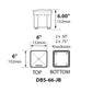 Focus Industries DBS-66-JB Direct Burial Square Junction Boxes 6" X 6"