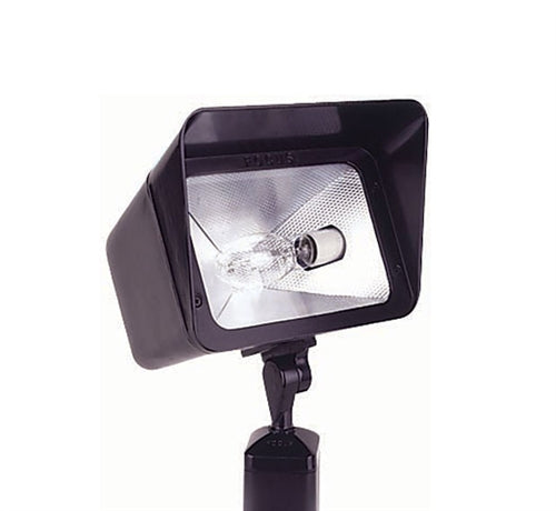 Focus Industries DL-16-NLHPS50-WBR 120V 50W HPS HID Directional Cast Aluminum Floodlight, Lamp not included, Weathered Brown Finish