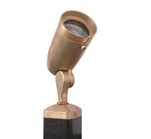 Focus Industries DL-20-AR70-BRS 12V 50W AR70 Halogen Bullet Directional Light, Unfinished Brass