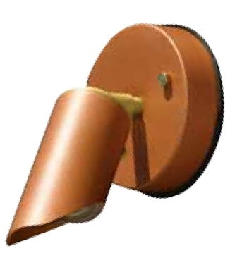 Focus Industries DL-22-CWMT-CAR 12V 20W MR16 Halogen Bullet Directional Light with 75W Transformer, Copper Acid Rust Finish