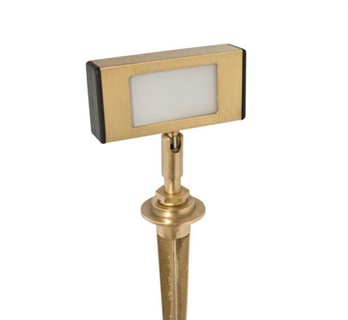 Focus Industries DL-41-HOR-LEDM-STU 12V 3W LED Horizontal Mini Directional Floodlight, Stucco Finish