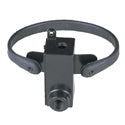 Focus Industries FA-111-T10-BLT 120v small tree mounting junction box with 10"strap, Black Finish