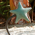 Focus Industries FDL-11-RBV 12V Cast Aluminum Starfish Hat Flex Light with 12" Flex Arm, Rubbed Verde Finish
