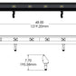 Focus Industries LFL014LEDM1041MVBLT LED Floodlight, Black Finish