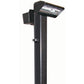 Focus Industries PGL042L12CPR 12V 2x3W Omni LED Cast Aluminum Putting Light with 54" ABS Post, Chrome Powder Finish