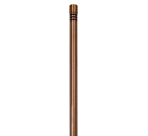 Focus Industries PL-07-XSM-COP 12V 10W T9 Xenon bi-pin Small Bollard Path Light, Unfinished Copper