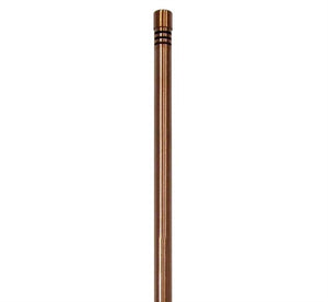 Focus Industries PL-07-XSM-COP 12V 10W T9 Xenon bi-pin Small Bollard Path Light, Unfinished Copper