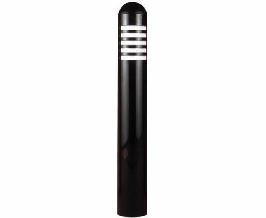 Focus Industries PL07ALUML12CPR 12V 3W Omni LED 3" Diameter Aluminum Mini Bollard, Chrome Powder Finish