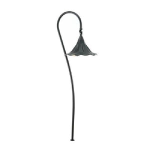 Focus Industries PL12L12RST 12V 3W Omni LED 8" Cast Aluminum Oriental Hat, Rust Finish