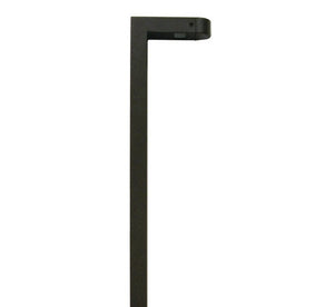 Focus Industries PL17L12RST 12V 3W Omni LED Extruded Aluminum L-Shape Path Light with Glass Lens, Rust Finish
