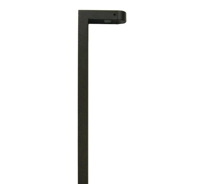 Focus Industries PL17L12STU 12V 3W Omni LED Extruded Aluminum L-Shape Path Light with Glass Lens, Stucco Finish