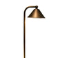 Focus Industries PL19L12BAV 12V 3W Omni LED 5.5" Spun Brass Bell Path Light, Brass Acid Verde Finish