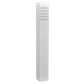 Focus Industries PL22L12BRT 12V 3W Omni LED Square Aluminum 180 Degree Bollard Path Light, Bronze Texture Finish