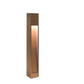 Focus Industries PL2328L12STU 12V 3W Omni LED 28" Aluminum Bollard Path Light, Stucco Finish