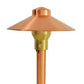 Focus Industries RXA01L12CAM 3W Omni LED 6" Adjustable Spun Aluminum China Hat Area Light, Camel Tone Finish