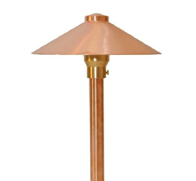 Focus Industries RXA03L12WIR 3W Omni LED 9" Remedy Adjustable Spun Aluminum China Hat Area Light, Weathered Iron Finish