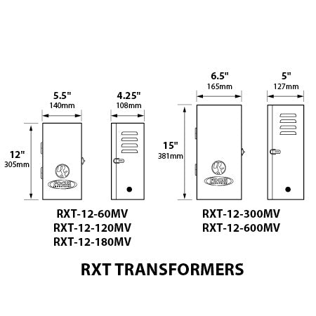 Focus Industries RXT-12-300MVAT 300 watt Multi Volatge Stainless Steel transformer, output voltage 12.5V, 13.5V and 14.5V with Astronomical Timer