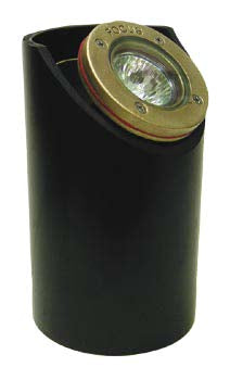 Focus Industries SL-03-AC-WTX 12V Well Light with Angle cut Housing, White Texture Finish