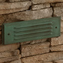 Focus Industries SL-04-HTX 12V Stamped Aluminum 4 Louver Brick Light, Hunter Texture Finish