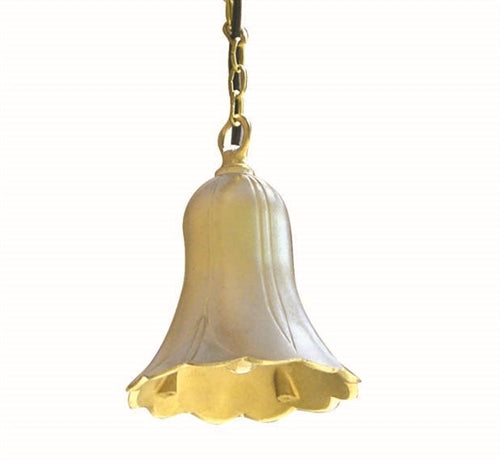 Focus Industries SL-06-LED3CAM 3W OMNI LED, 4.5 " Aluminum Hang Tulip, Jbox, Camel Tone Finish