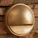 Focus Industries SL-07-RST 12V Dome Surface Step Light, Rust Finish