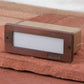Focus Industries SL-08-ALLED3BAR 2x3W OMNI LED, Cast Brass, Acrylic Lens Brick Light, Brass Acid Rust Finish