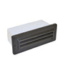 Focus Industries SL-08-LED3BRT 2x3W OMNI LED, Cast Aluminum 3 Louver Brick Light, Bronze Texture Finish