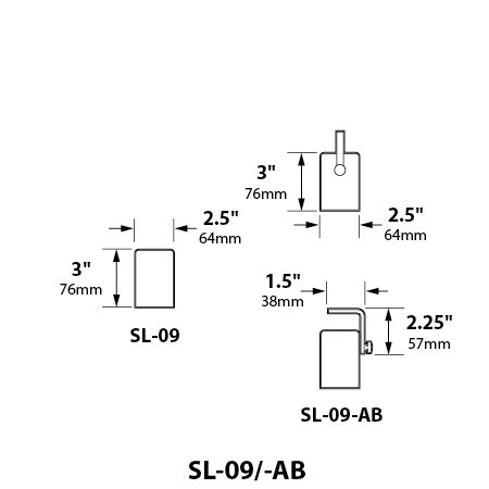 Focus Industries SL-09-ABLED3RST 3W OMNI LED, Spun Aluminum Mini Downlight, Aiming Bracket, Rust Finish