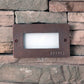 Focus Industries SL-17-ALLED3WIR 3W OMNI LED, Cast Aluminum Acrylic Lens Step Light, Weathered Iron Finish