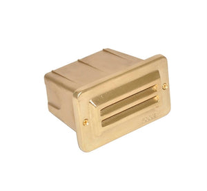 Focus Industries SL-17-T7-CPR 120V 15W T7 Halogen 3 Louver Step Light, Chrome Powder Finish