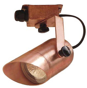 Focus Industries SL-25-COP-CAV 12V Spun Copper Adjustable Surface Light, Copper Acid Verde Finish