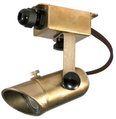 Focus Industries SL-29-RST 12V Cast Aluminum Mini Adjustable Surface Bullet, Rust Finish