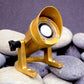 Focus Industries SL-33-ABACLEDBAR 12V 4W LED Brass Underwater Light, Aiming Bracket, Angle Cap, Brass Acid Rust Finish