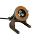 Focus Industries SL-33-ABLED 12V 4W LED Brass Underwater Light, Aiming Bracket, Brass Finish
