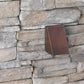 Focus Industries SL-35-LED3BRSBRT 3W OMNI LED, Stamped Brass Surface Step Light, Bronze Texture Finish