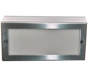 Focus Industries SL-44-LEDS-RST 12V 2W LED Strip, 4" x 8" Paver Light, Rust Finish