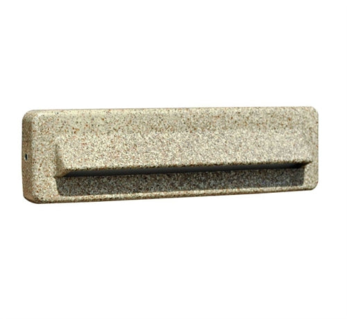 Focus Industries SL-50-LEDPCL-HTX 12V 5W LED Flat Panel, 1 Louver Step Light, Hunter Texture Finish